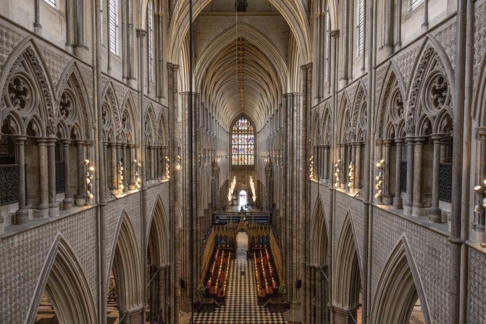 The painter will be situated inside Westminster Abbey (Dan Kitwood/PA) (PA Wire)