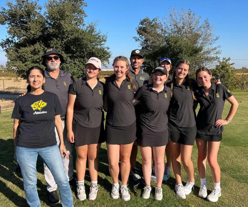 The San Luis Obispo High School girls golf team finished second in the Mountain League in 2023 and qualified for the Division 1 CIF Central Section Tournament.
