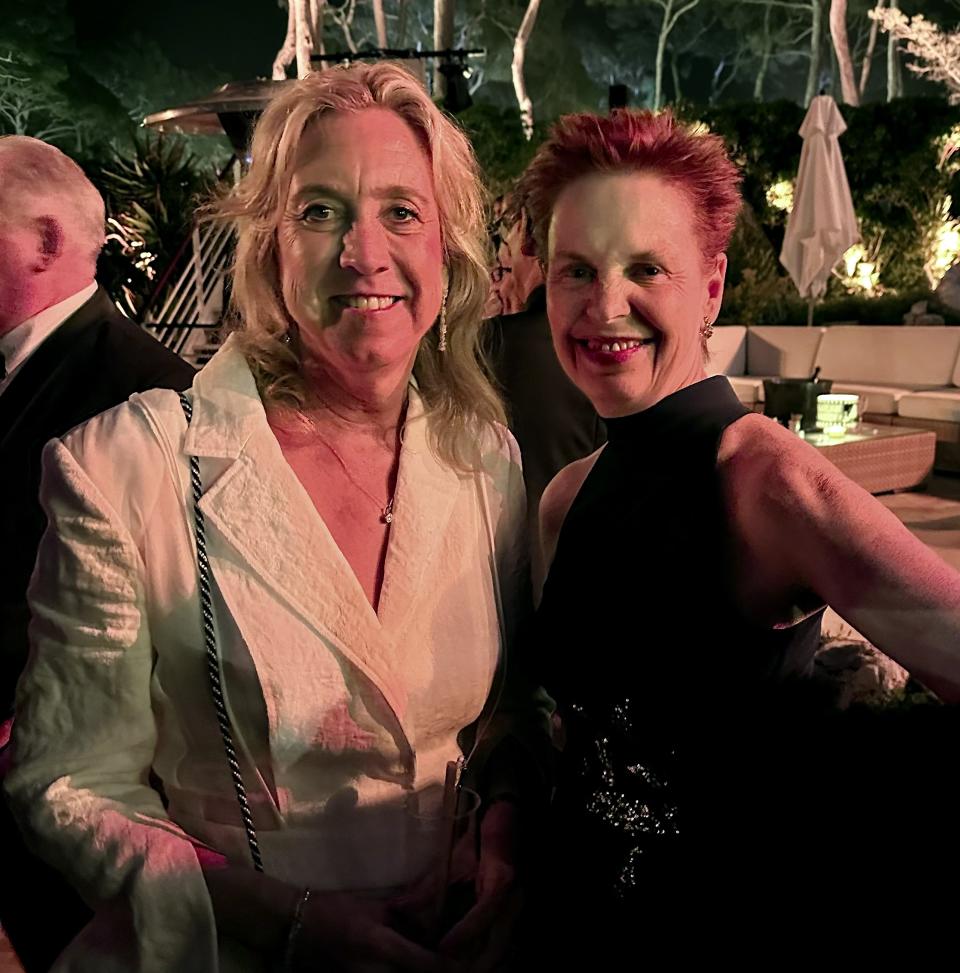 Leslie Iwerks and Ti Martin. Photo:Bamigboye/Deadline