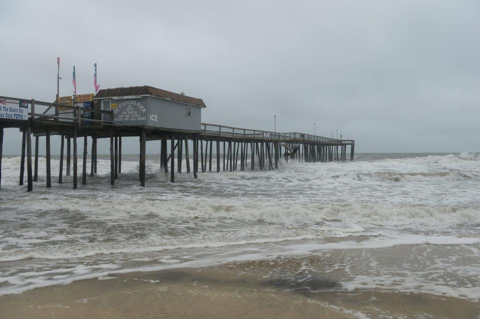 The inlet at Ocean City, Md., is due for dredging.