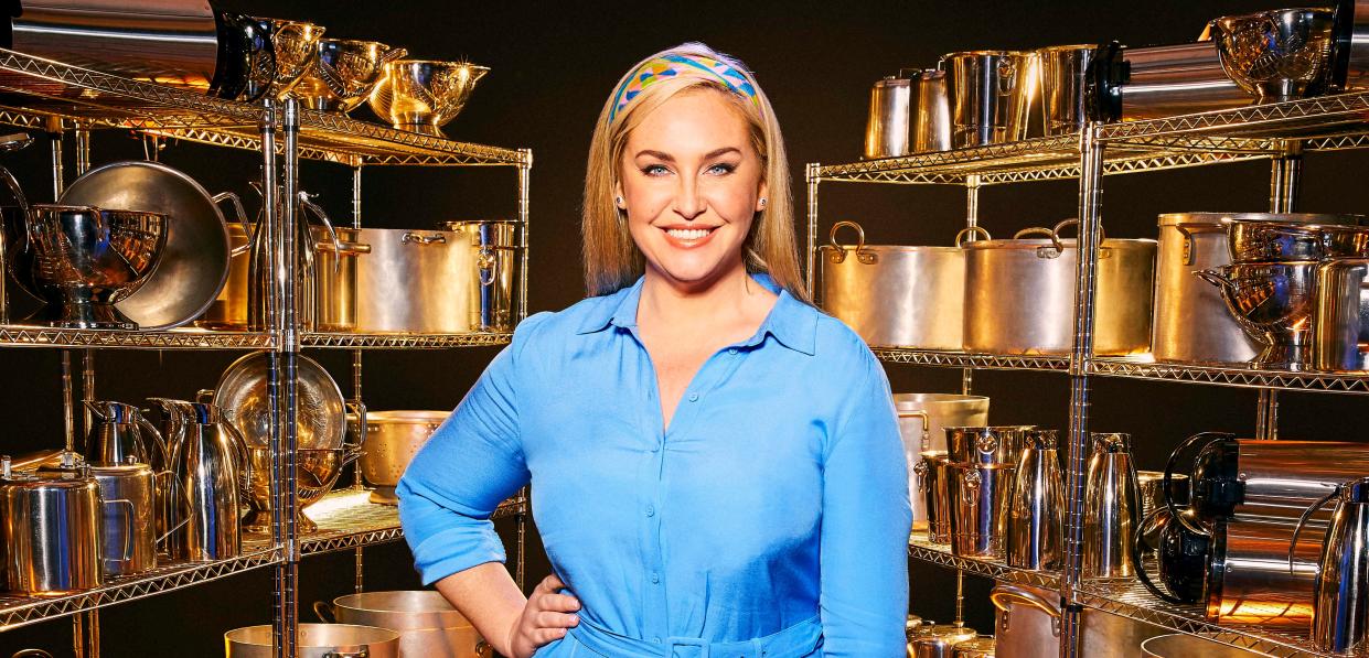 Josie Gibson on Cooking with the Stars. (ITV)