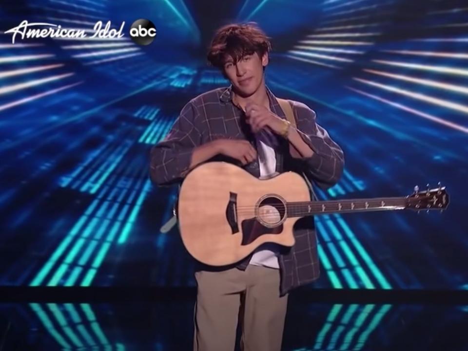 Wyatt Pike on American Idol (YouTube/American Idol)
