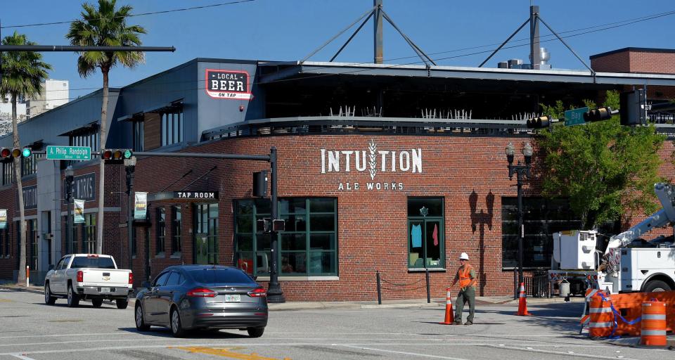 Intuition Ale Works is close to VyStar Veterans Memorial Arena, Daily's Place and TIAA Bank Field.