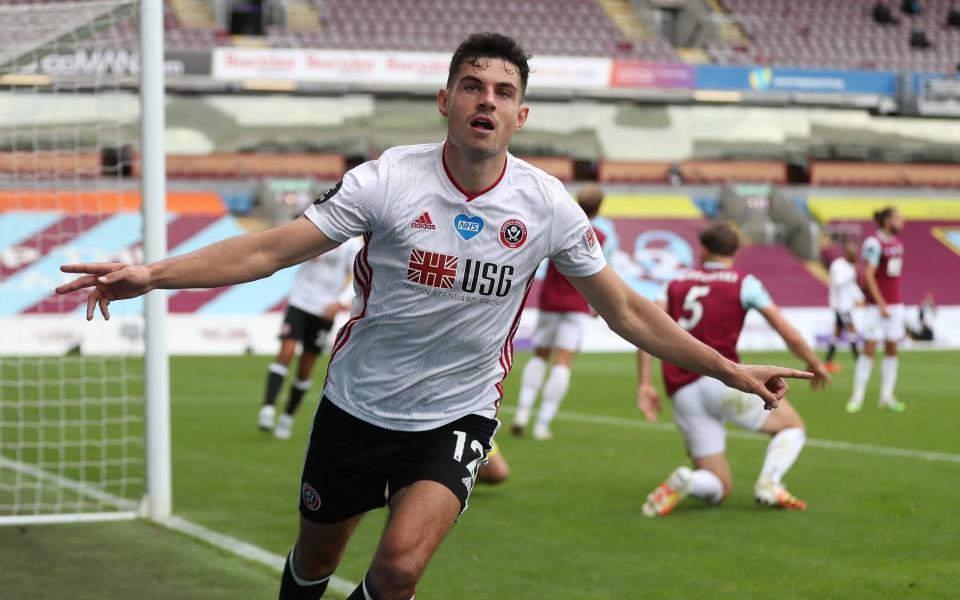 John Egan scored Sheffield United's equaliser late on - NEWS GROUP