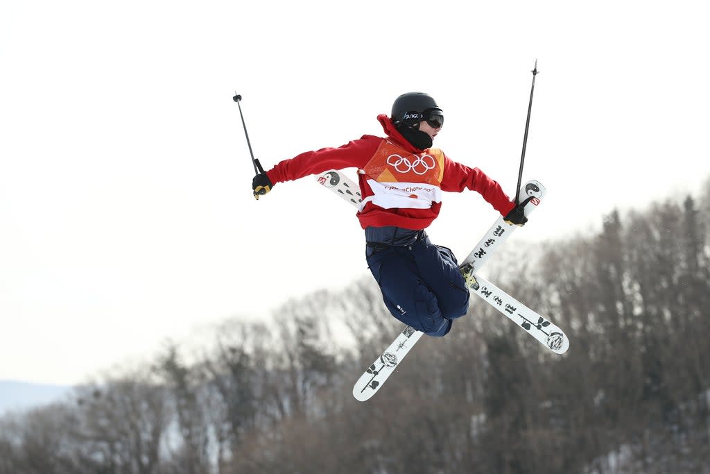 James Woods competing at the 2018 Winter Olympics   (Getty Images)