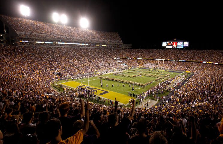 Tiger Stadium has been a regular target of break-ins recently. (Getty)