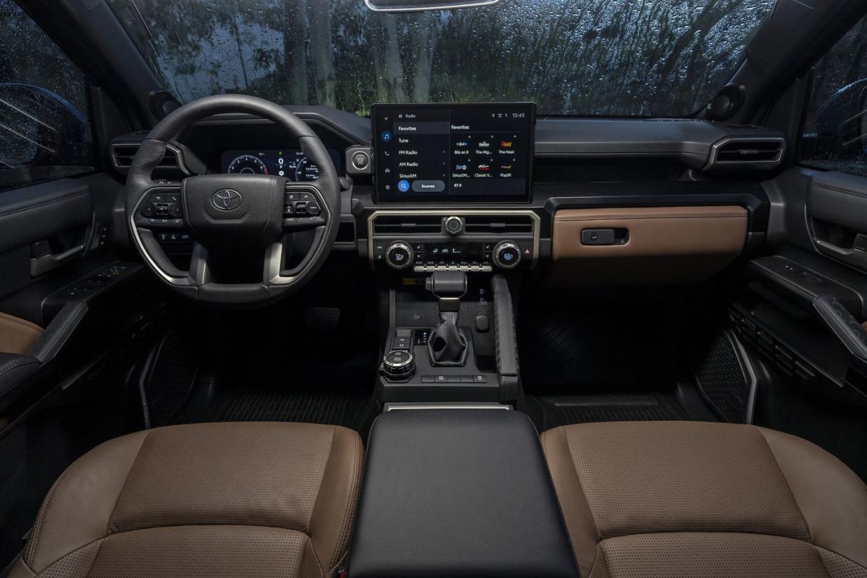 2025 toyota 4runner interior