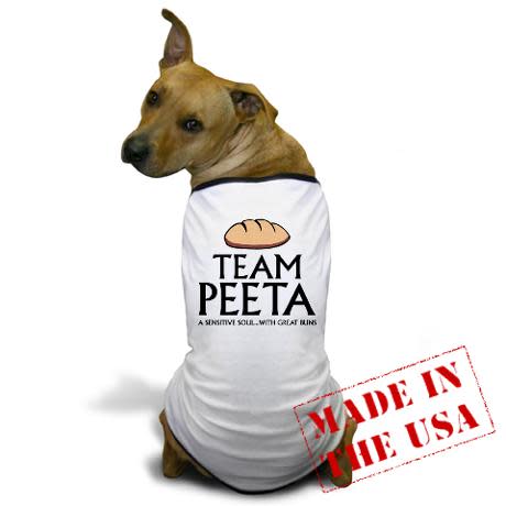 Team Peeta Dog T-Shirt, $18