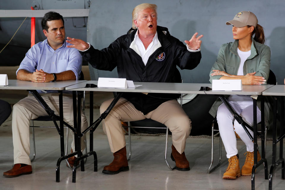 Trump: Puerto Rico no sufre "una catástrofe real"; como la del huracán Katrina