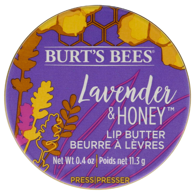 Burts Bees Lavender and Honey Lip Butter: $6, Luxury for Chapped Lips