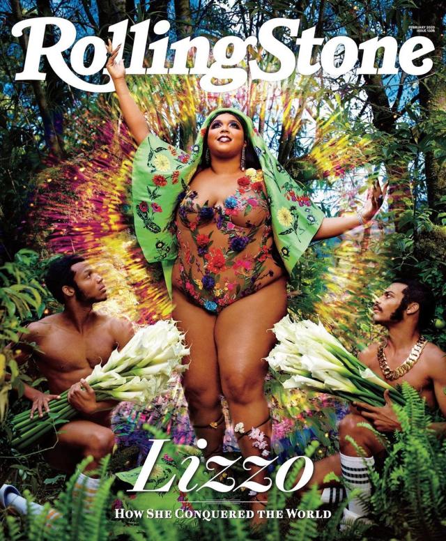 Lizzo wants people to know that body positivity is &quot;not a trend.&quot; (Photo: Instagram/Rolling Stone)