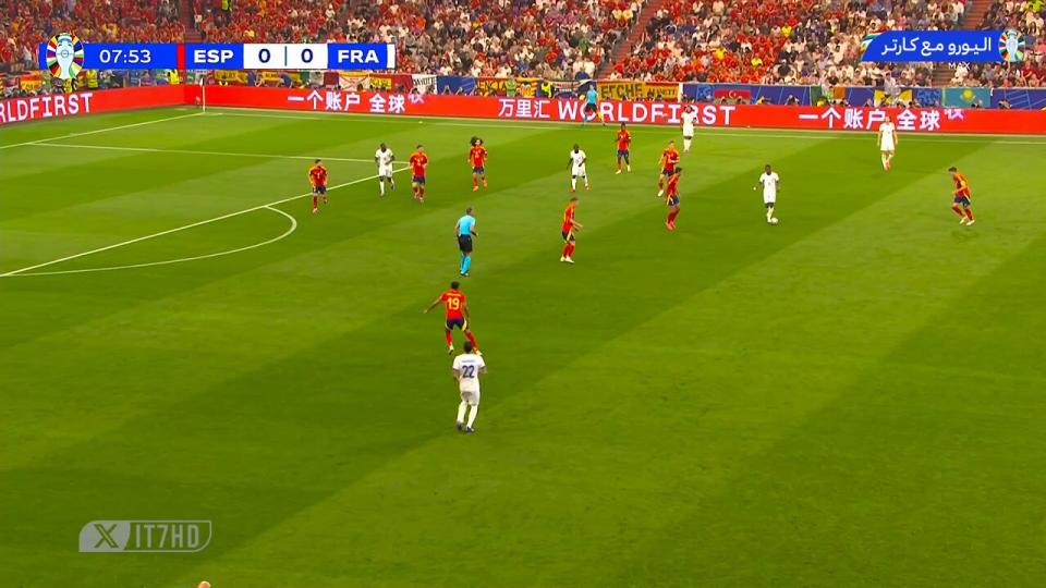 WATCH: France strike first in Euro 2024 semi-final minutes after Spain pass up huge opportunity