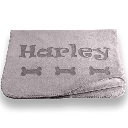 4) Custom Personalized Dog Blanket