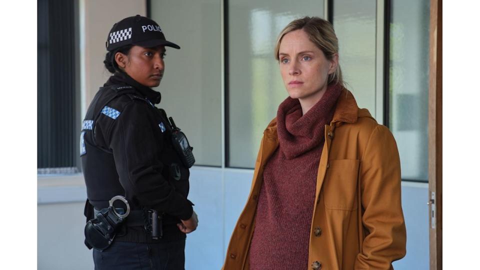 Sophie Rundle as Joanna Marshall and Tripti Tripuraneni as Deepa Das