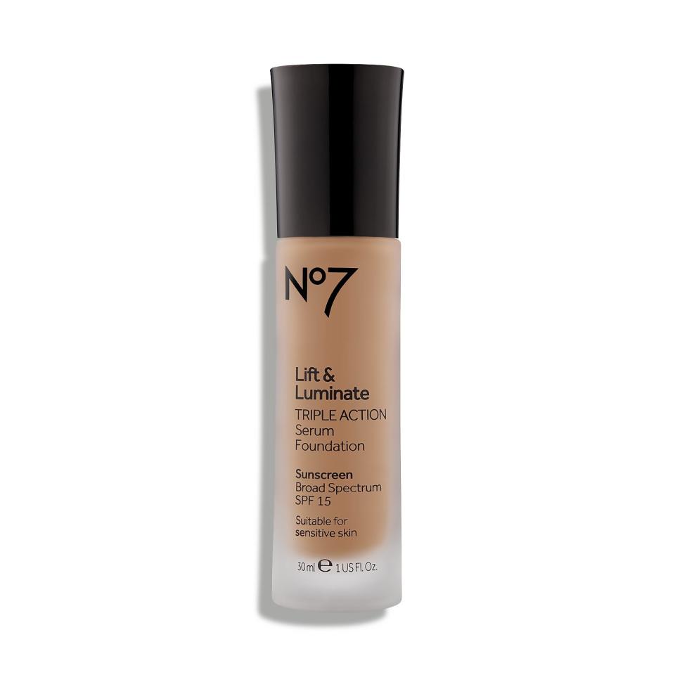 Get <a href="https://us.no7beauty.com/lift-and-luminate-triple-action-serum-foundation/12206972.html" target="_blank" rel="noopener noreferrer">the No7 Lift &amp; Luminate Triple Action serum foundation with SPF 15 for $15.99</a>