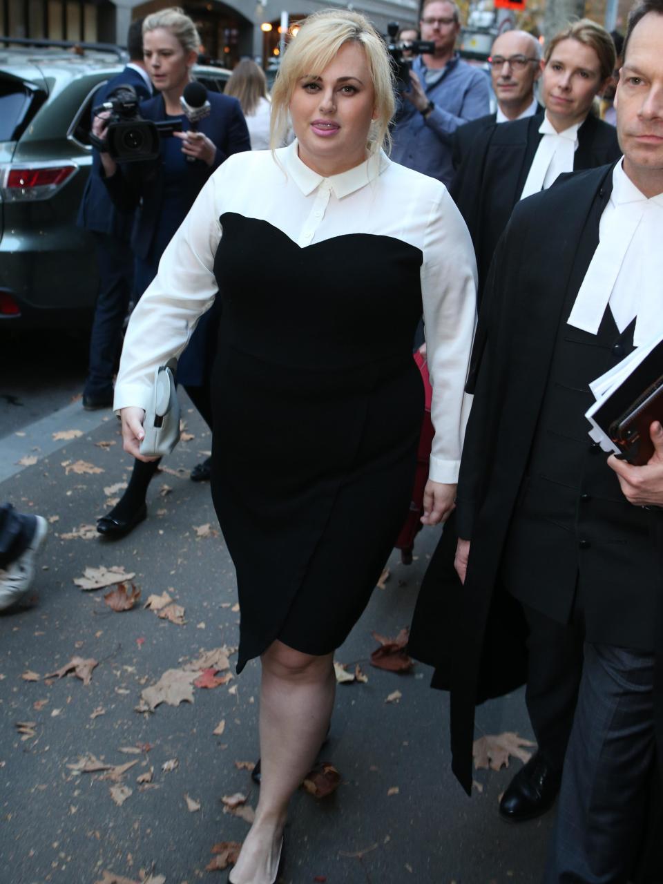 Rebel Wilson's court couture