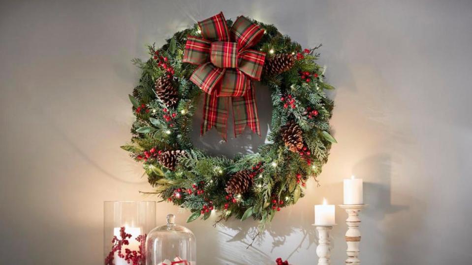 This best-selling wreath is a holiday must-have.