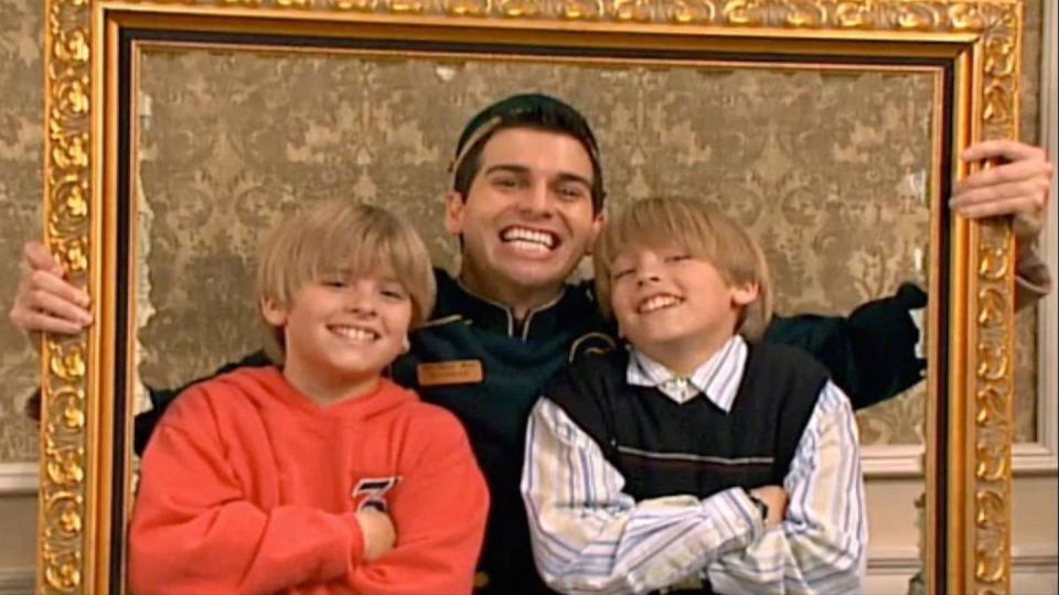 3) Esteban's dad on "Suite Life" was a famous face