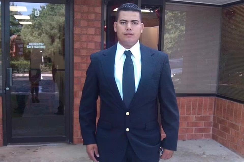 The body of Maynor Yasir Suazo-Sandoval was recovered from the site of the Baltimore bridge collapse on Friday (Supplied)