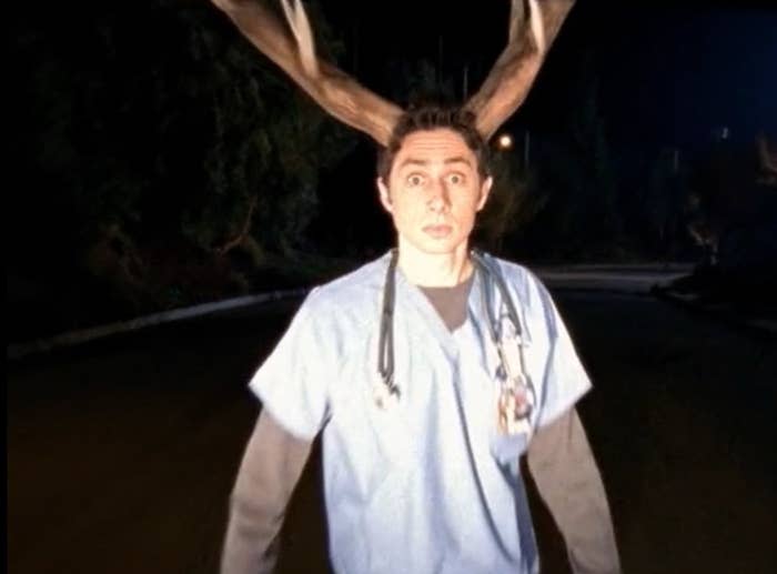 J.D. as deer in headlights