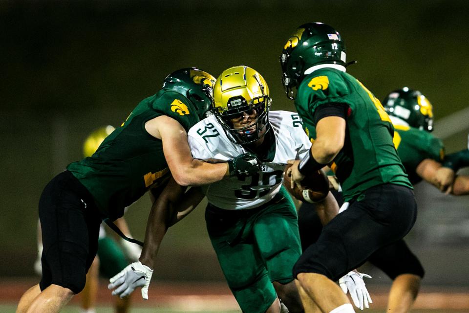 Iowa City West's Ashton Honore will be hitting four camps in the Midwest this summer.