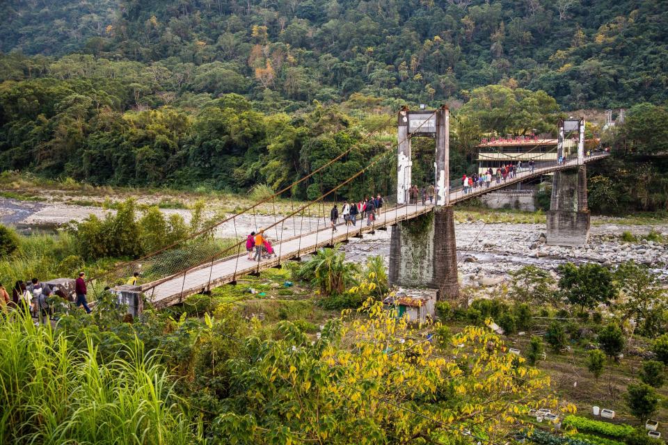 內灣吊橋。（Flickr授權作者－Shenghung Lin）