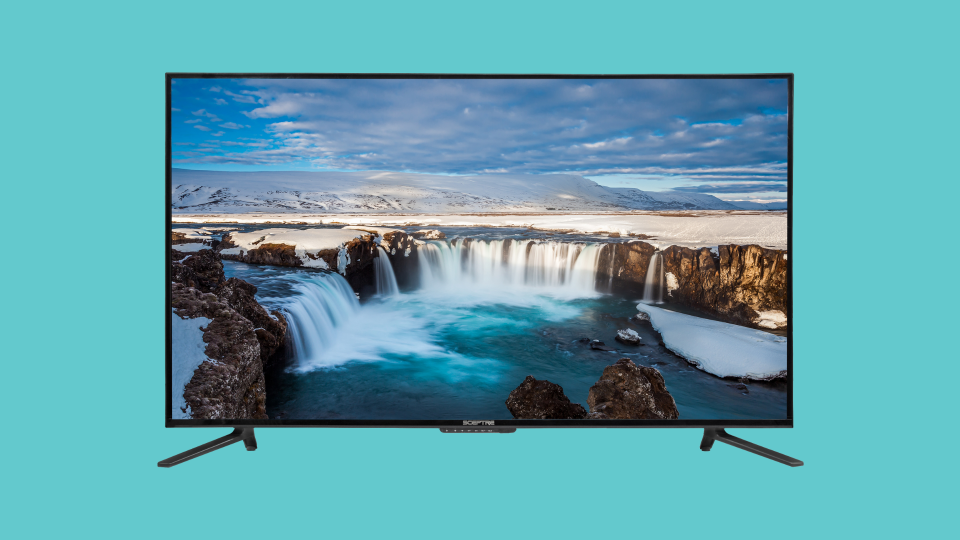 Wow! This 55-inch 4K stunner is only $240. (Photo: Walmart)