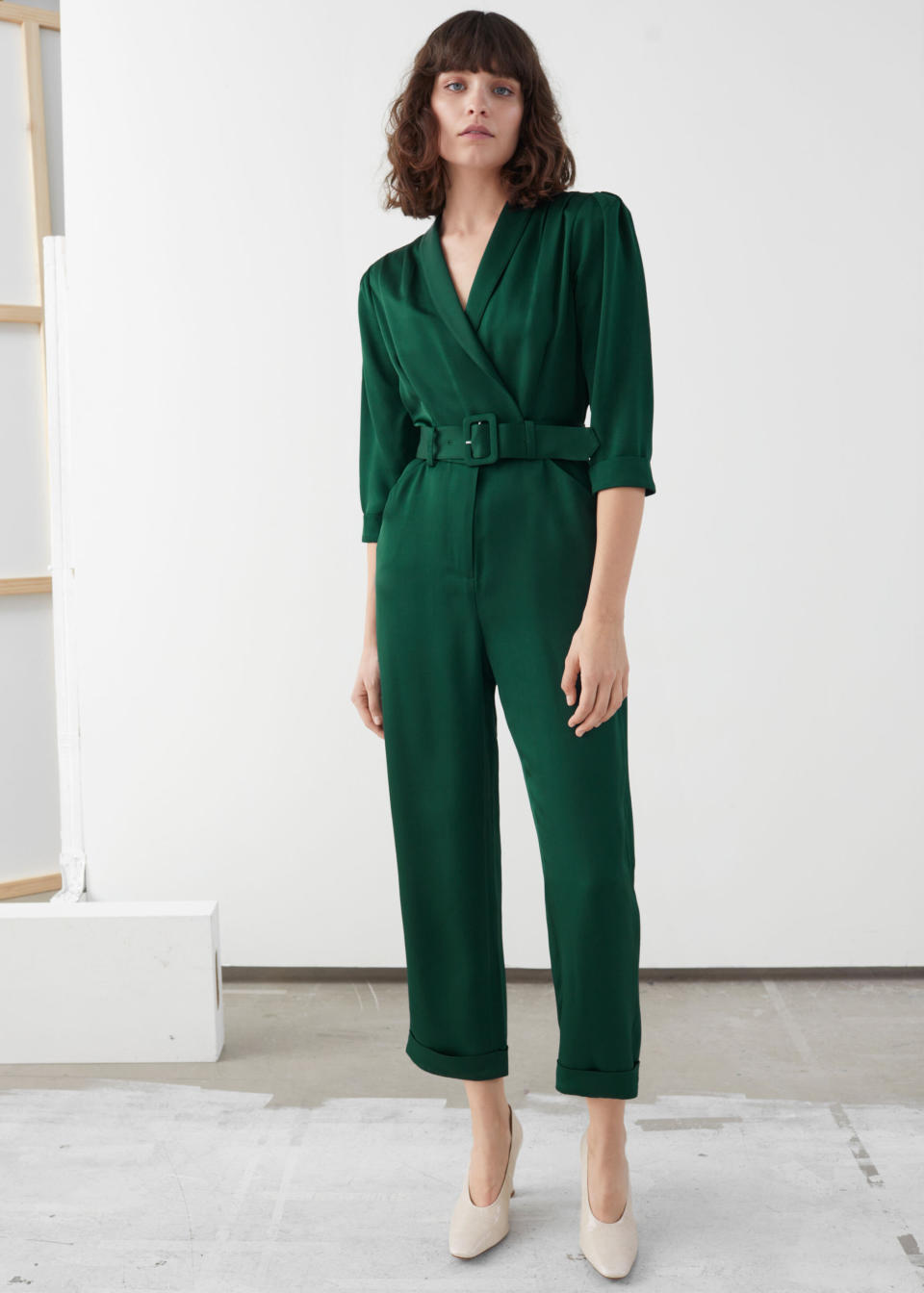 This jumpsuit is an ever-so-elegant take on the edgy boiler suit. <a href="https://fave.co/34TJg3I" target="_blank" rel="noopener noreferrer"><strong>Get it for $129 at &amp; Other Stories</strong></a>.