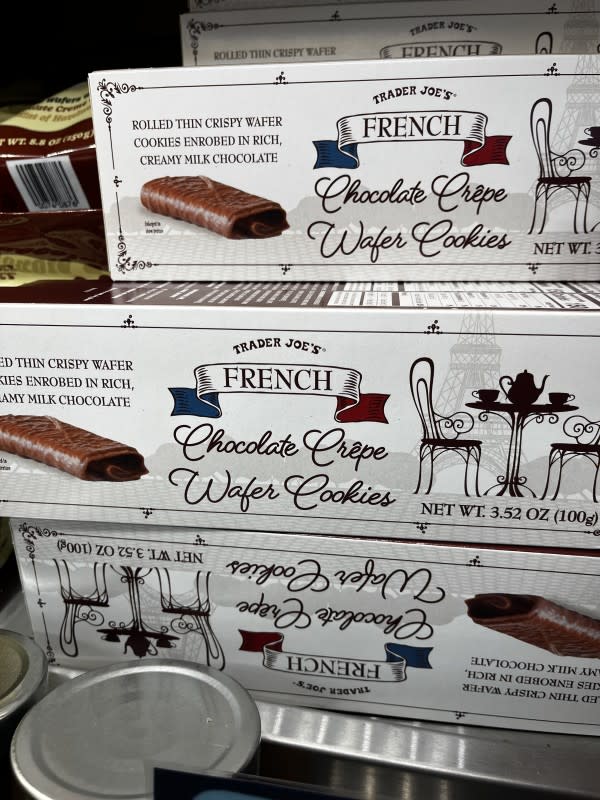 French Chocolate Crepe Wafer Cookies<p>Courtesy of Jessica Wrubel</p>
