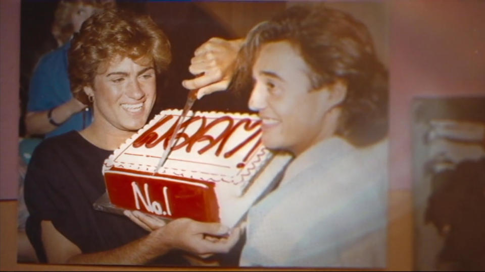 George Michael and Andrew Ridgeley in Netflix documentary Wham! (Netflix)