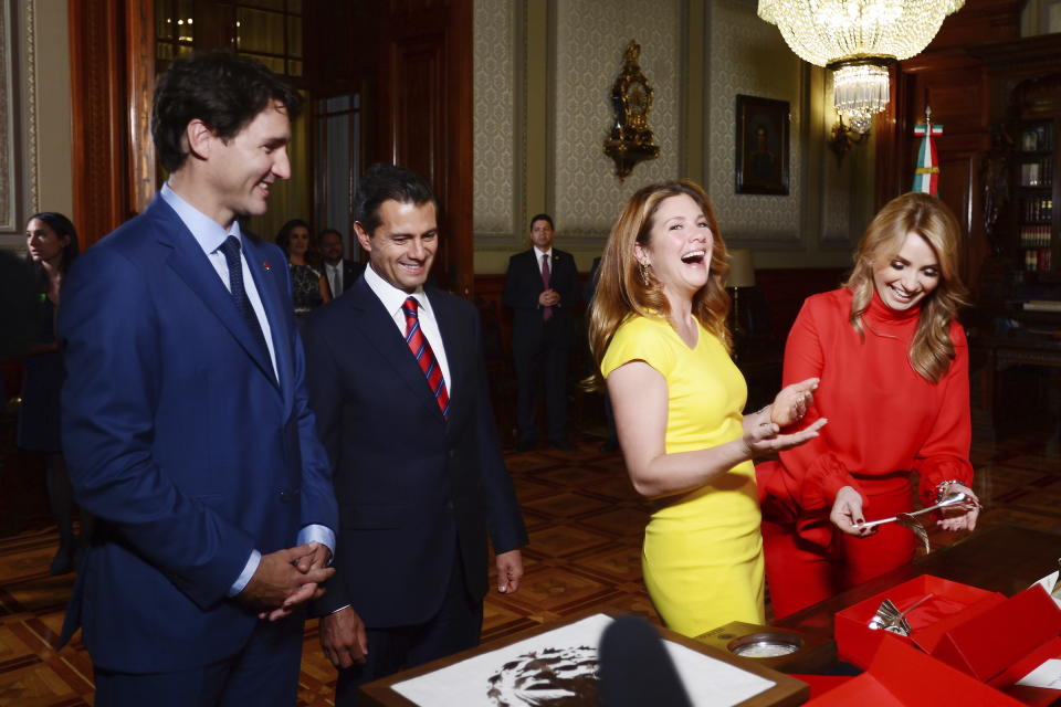 El discurso de la primera dama de Canadá causa elogios en México