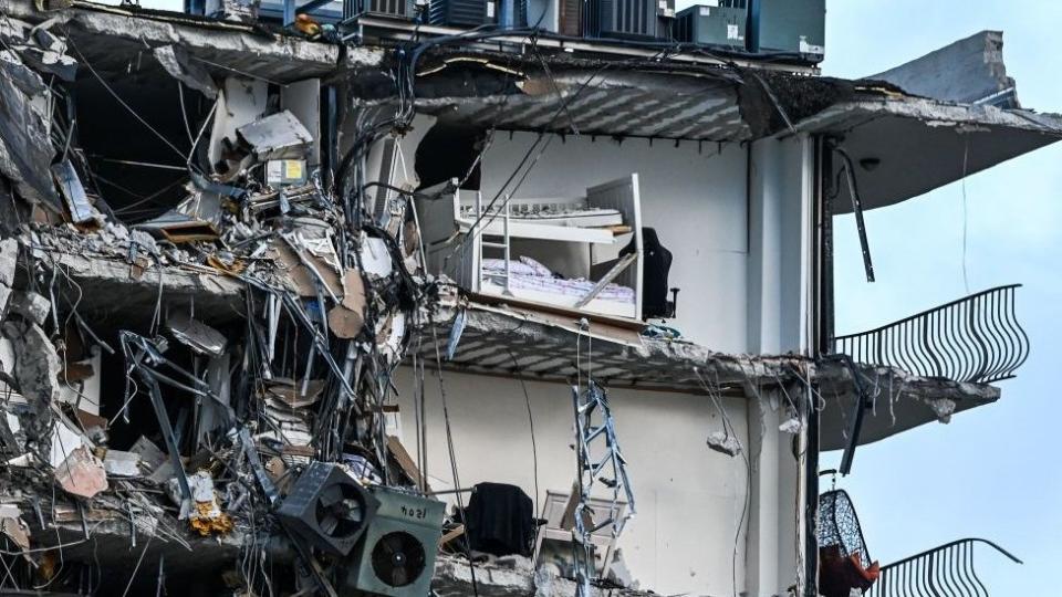 Edificio colapsado en Miami