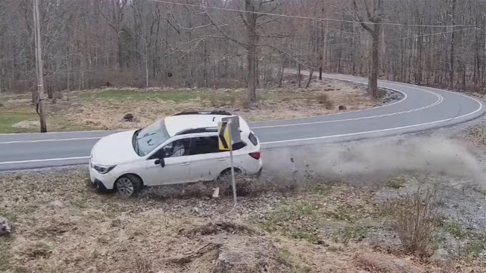 Drivers Can’t Stop Crashing on This Simple Turn. Now There’s a YouTube Channel photo