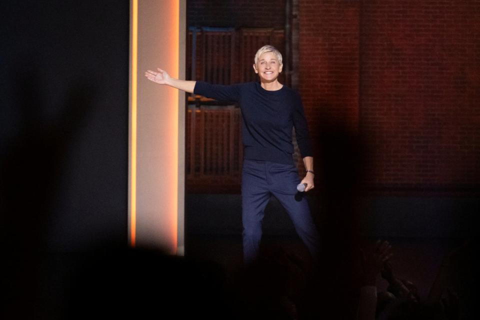 Ellen back: DeGeneres during ‘For Your Approval’ (Netflix)