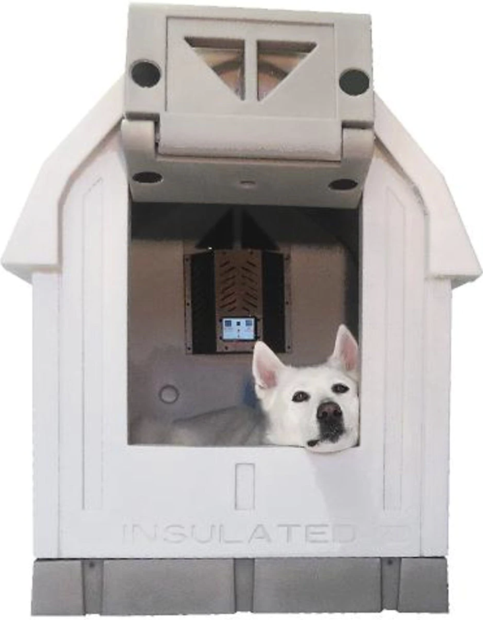 ASL Dog Palace, insulated dog house, heated dog house, 