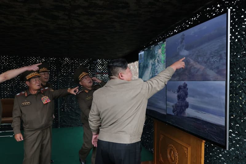 North Korea says it examined missile able to 'super-large' warhead