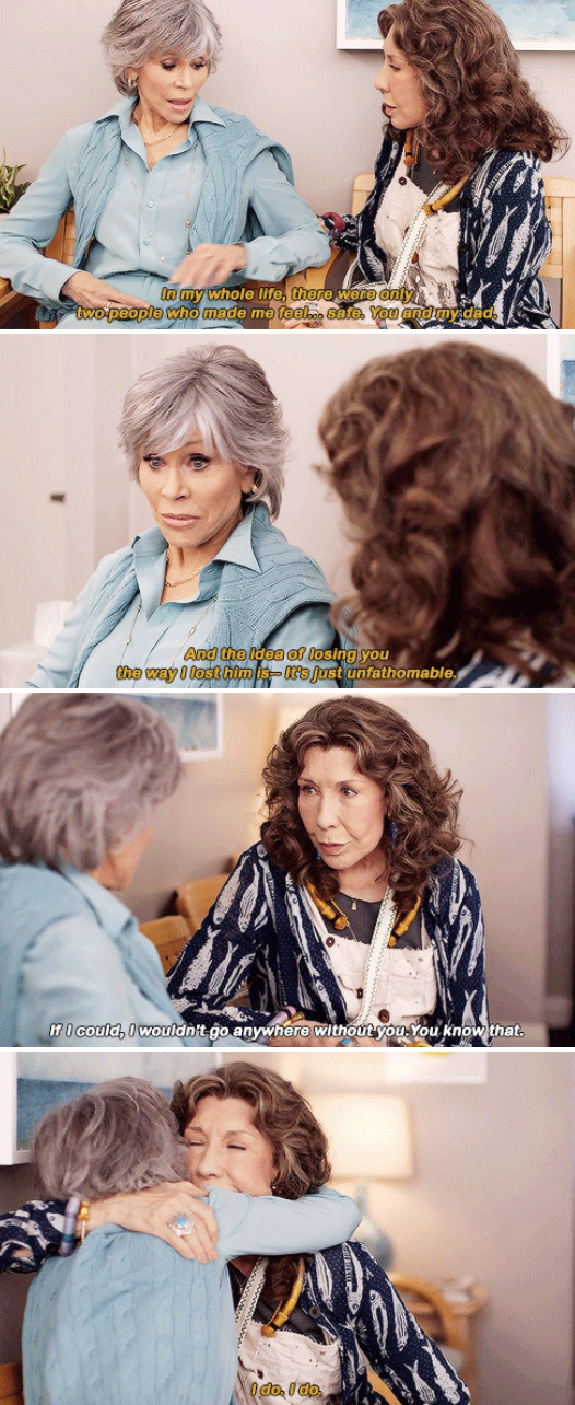 Jane Fonda and Lily Tomlin in "Grace and Frankie"