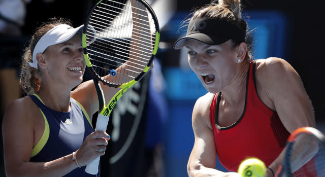 Selvforkælelse sektor Hej Caroline Wozniacki vs. Simona Halep for Aussie Open title