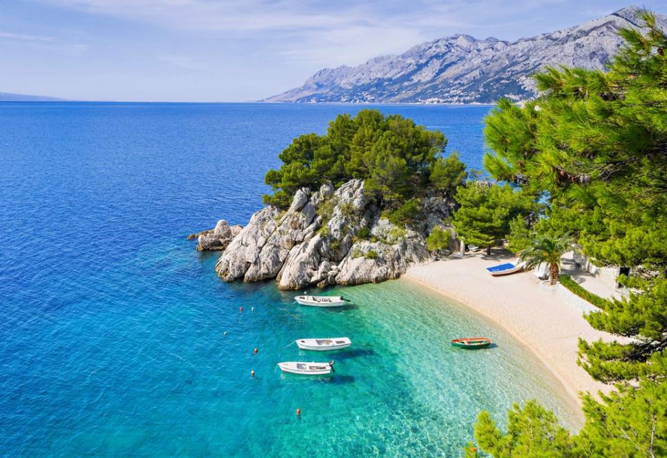 A beach near Brela town, Dalmatia, Croatia (Getty Images/iStockphoto)