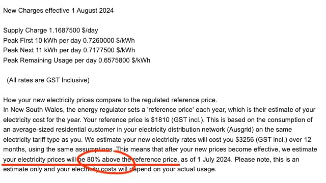 Customers have shared examples of energy bill price hikes.