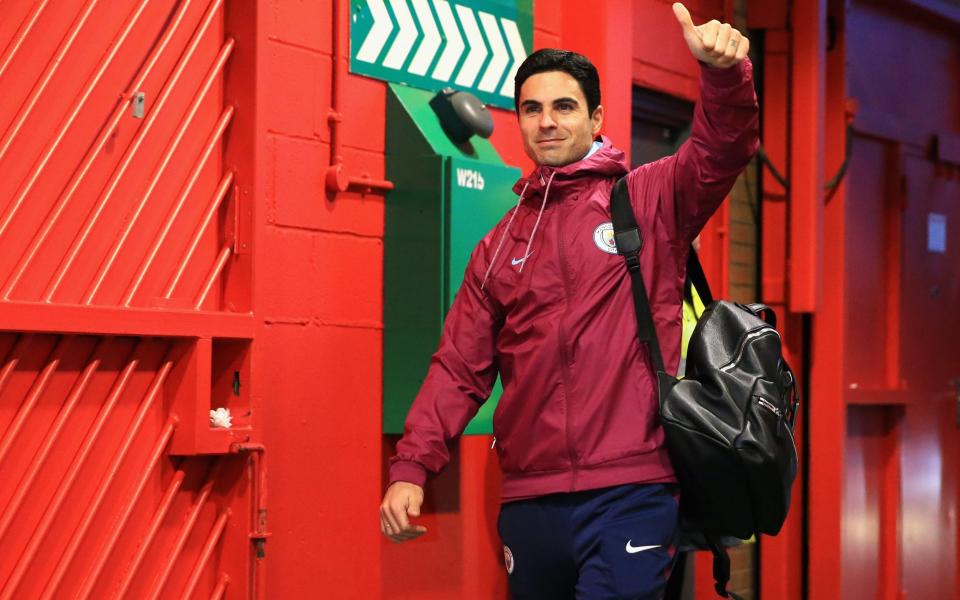 Mikel Arteta is one of the favourites for the Arsenal job - Manchester City FC