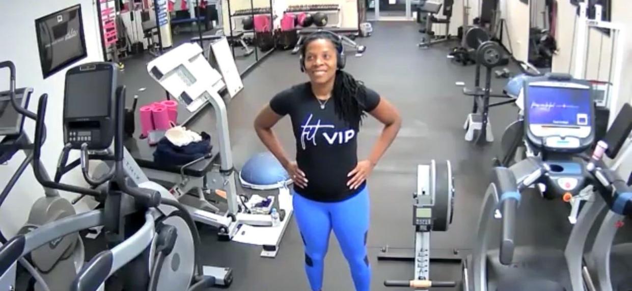 Keena Lampkins is the owner of Four Friends Fitness in Jacksonville