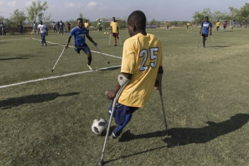 Football is the king of sports in Haiti, but its amputee version only emerged after the January 2010 quake that killed more than 200,000 and wounded 300,000 others, at least 4,000 of whom were amputated