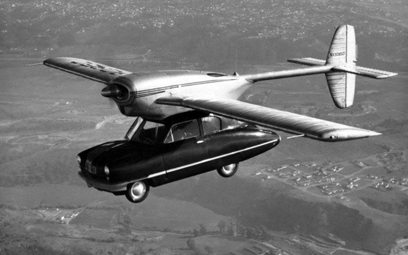 1947年的ConVairCar 118型真的將飛機與汽車結合。