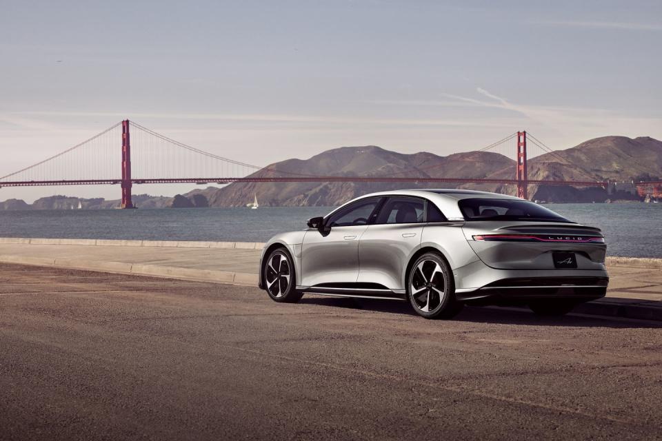 lucid air touring