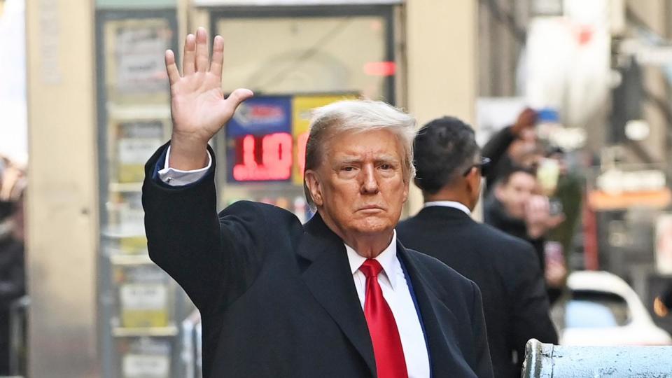 PHOTO: Donald Trump, March 25, 2024, in New York.  (Andrea Renault/star Max/GC Images/Getty Images)