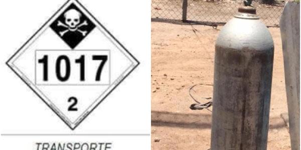 Roban dos tanques de gases tóxicos en Mexicali 