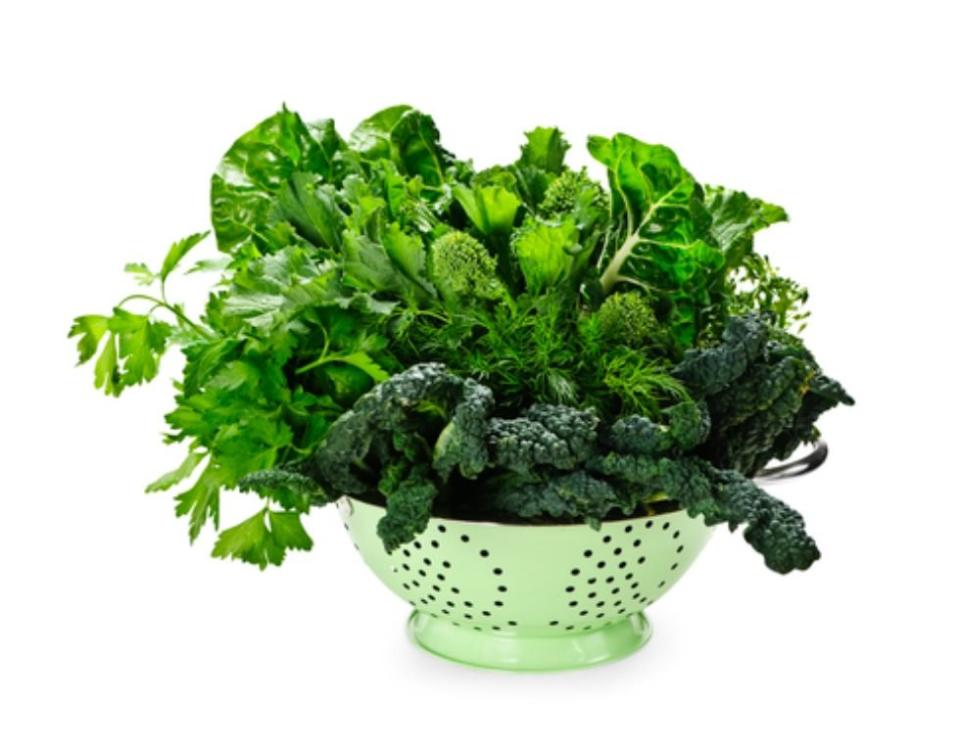 At Dinner: Serve sauteéd leafy greens as a side dish.