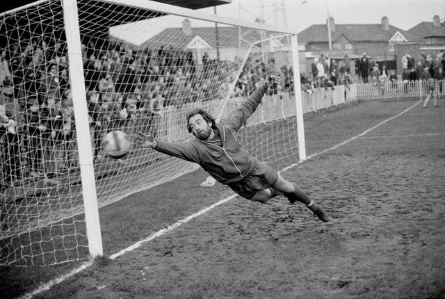 Dickie Guy, now president of AFC Wimbledon, chalked up his 500th appearance for then Southern League champions in an FA Cup first-round tie against Woking in 1976