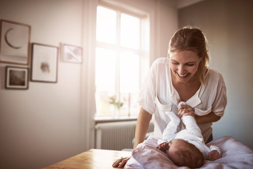 Should all new mums take timeout to recover and get to know their new baby? [Photo: Getty]